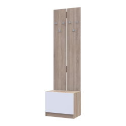 Hanger with cabinet Sola Sonoma Oak chipboard 60x40x215 (44900346)